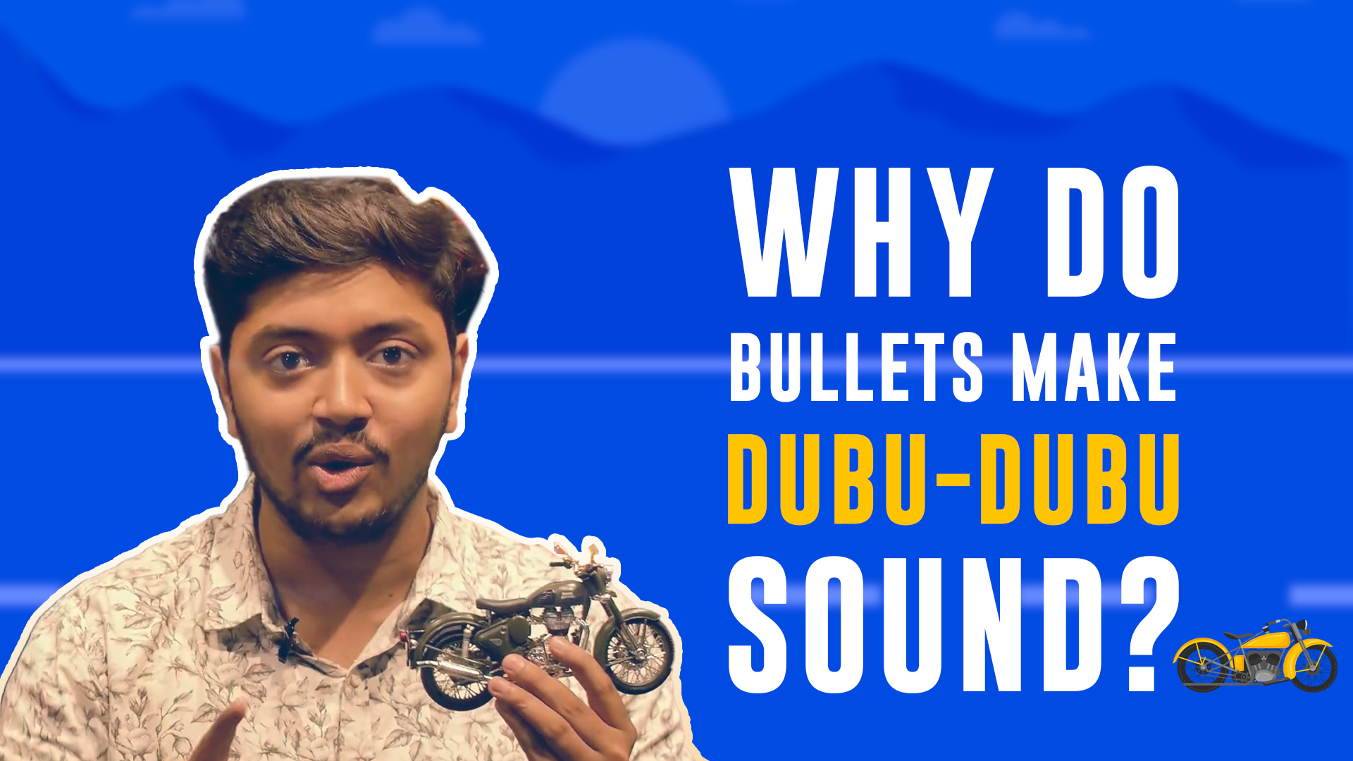 Why Bullet makes DUBU-DUBU sound