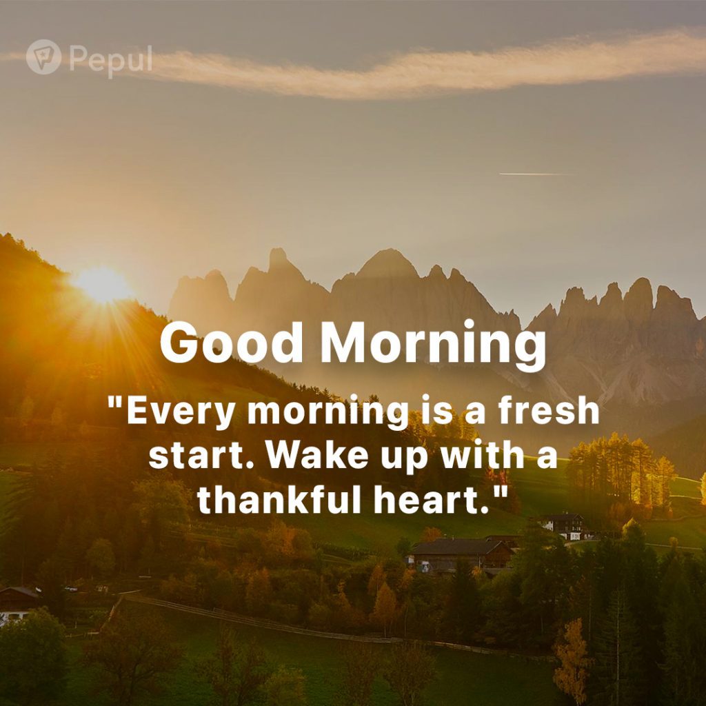 morning quotes for friends and family