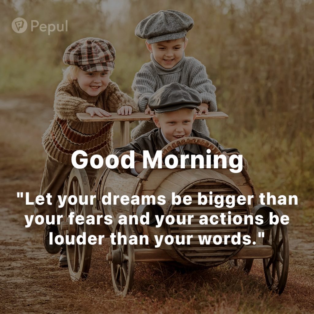 good morning quotes baby